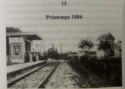 La gare de Fouras en 1884